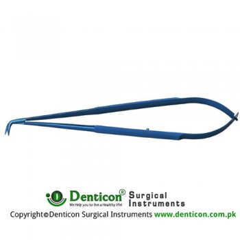Potts Style Scissors Round handle,short fine blades 90° angle,16.5cm 90° angle,19.5cm 90° angle,17.8cm